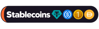 Stablecoins, graphite row of four