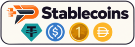 Paymos Stablecoins, light two-level layout
