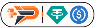 Paymos, outlined USDT/USDC pair