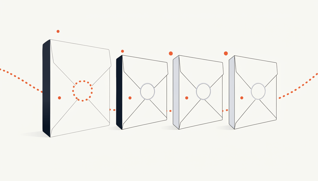 Webhook idempotency — four identical delivery envelopes, only the first one marked as processed