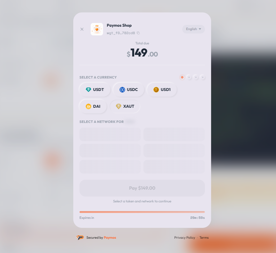 Embedded checkout