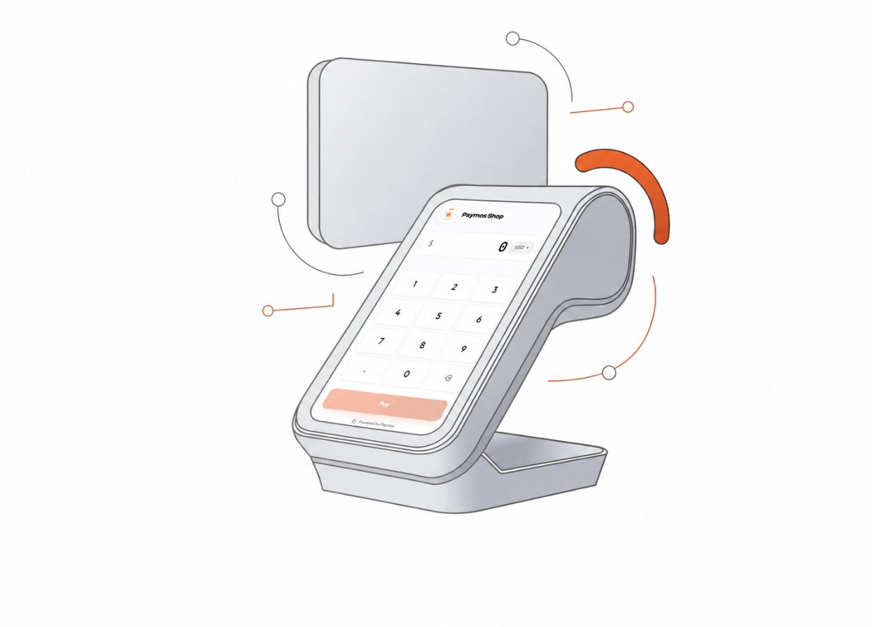 Any phone is a crypto POS terminal